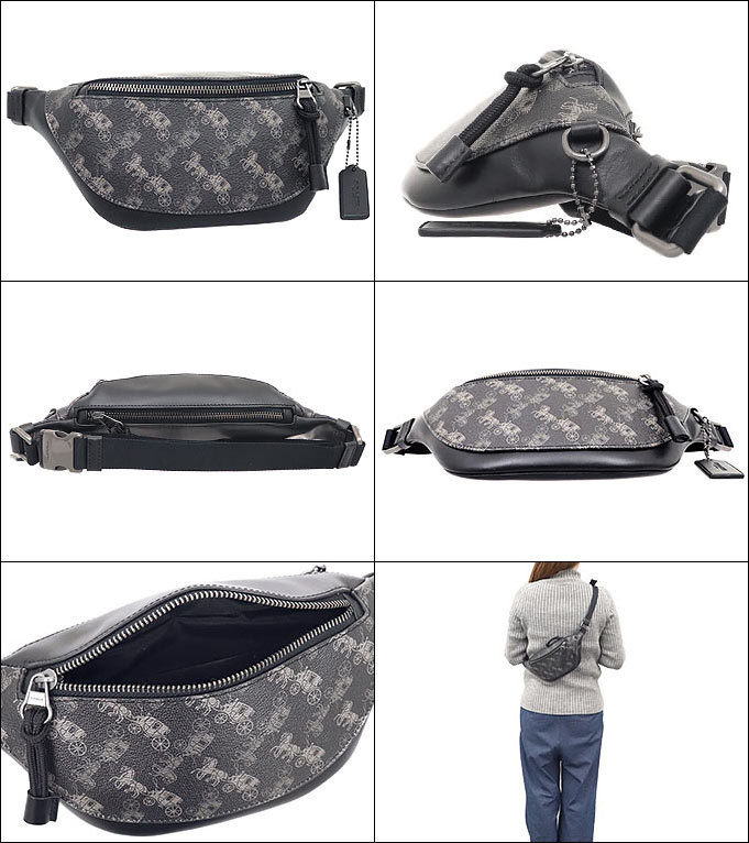 coach warren belt bag