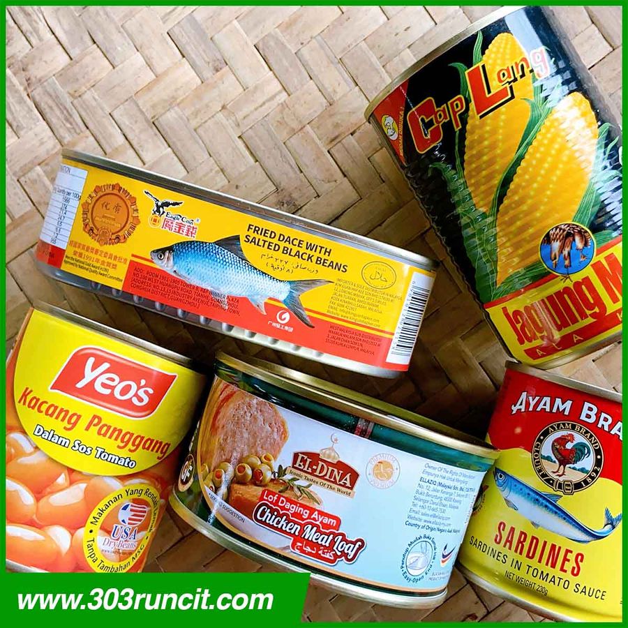 303 Runcit - Groceries Convenience Store |  - Canned Food