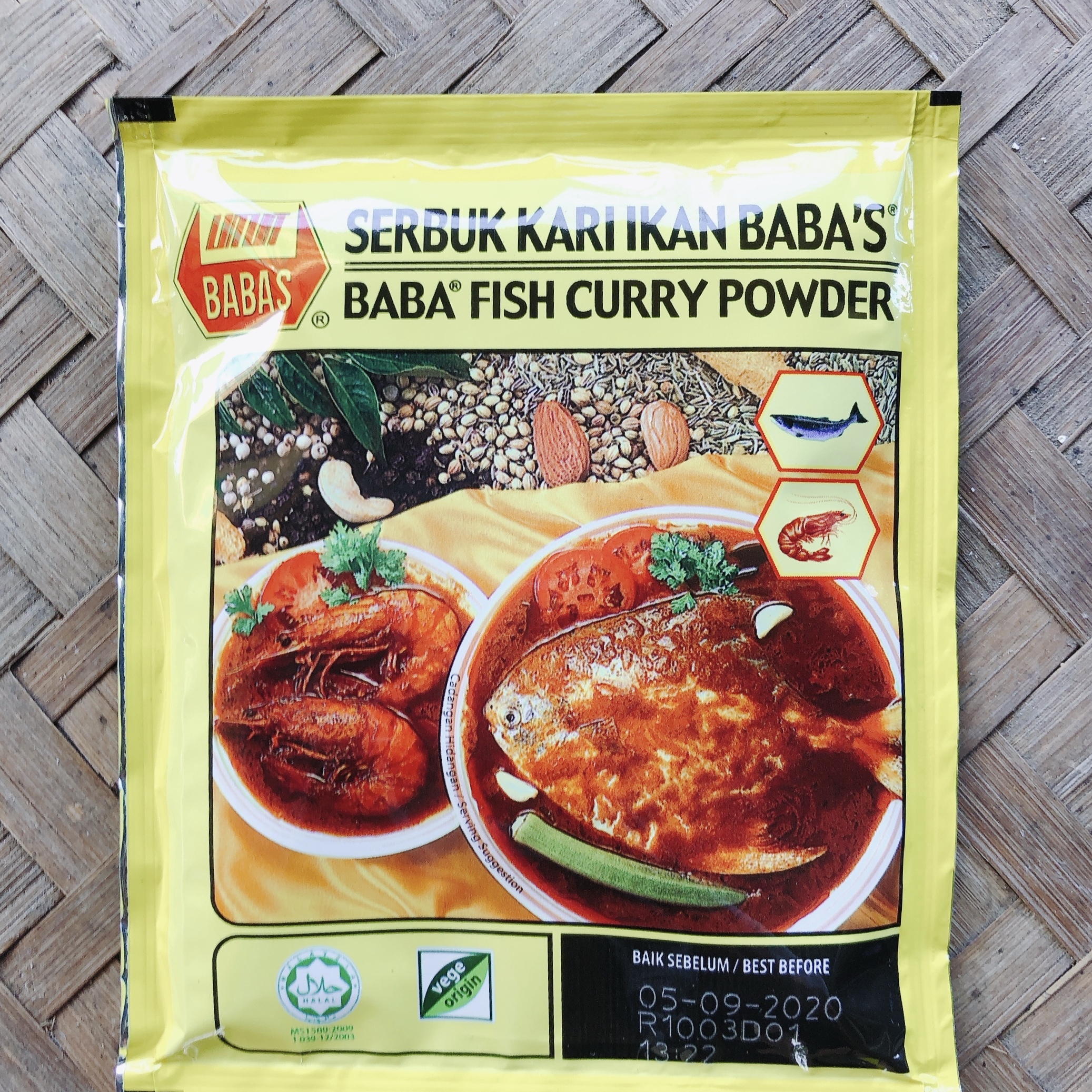 Babas Fish Curry Powder 海鲜咖喱粉
