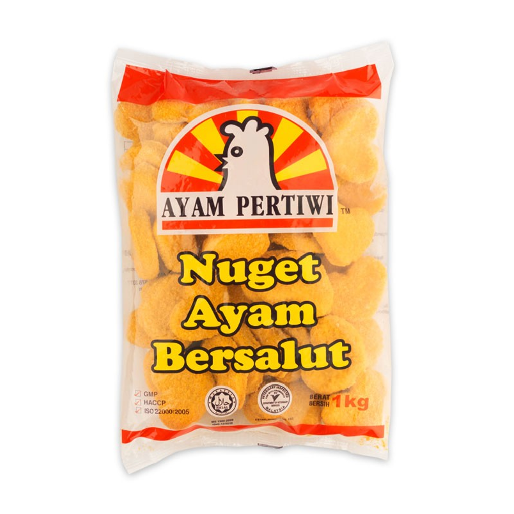 Pertiwi Chicken Nugget 1kg Nirwana Supermarket