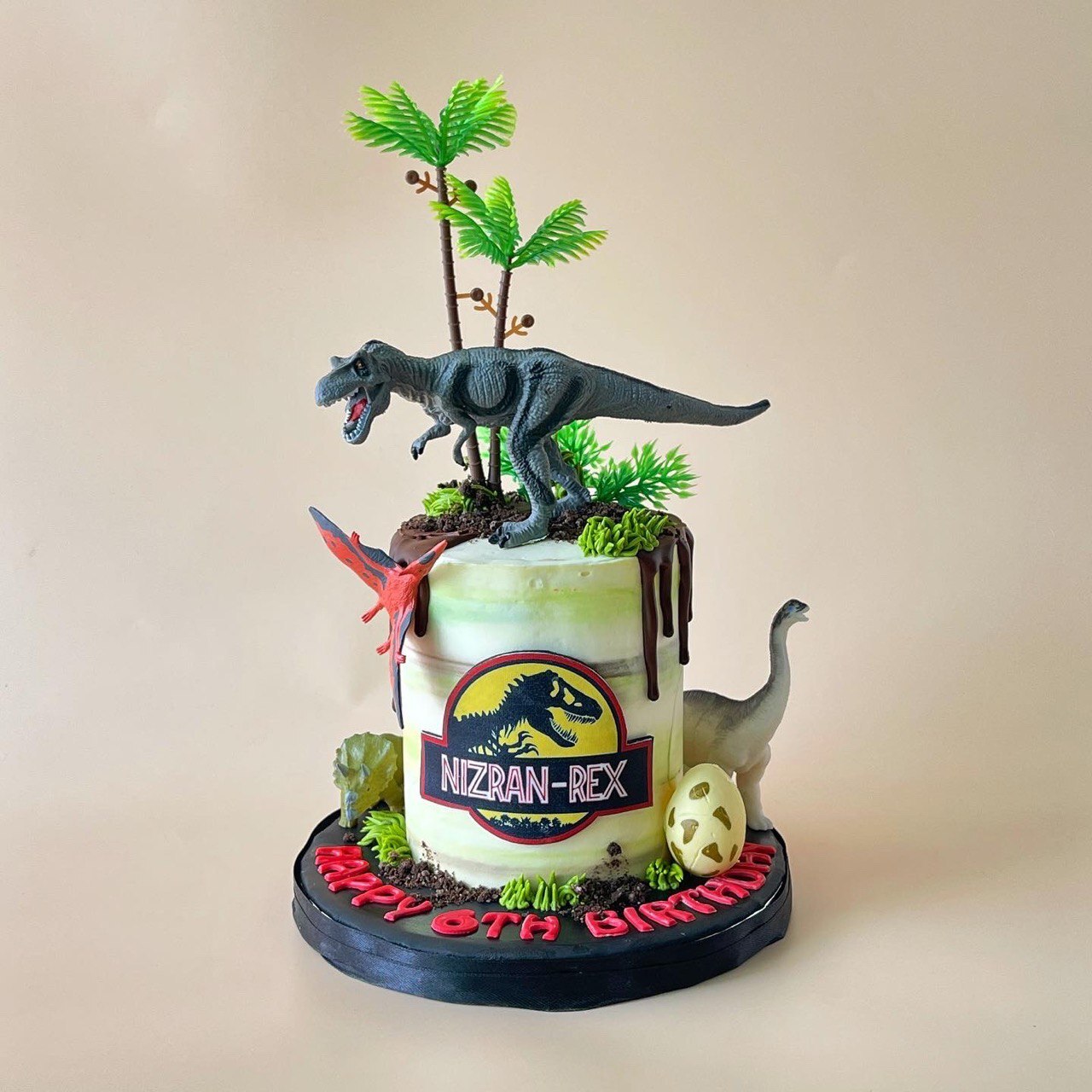 Dinosaur Cake Toppers Jurassic Dinosaur Cake Topper - Etsy Sweden