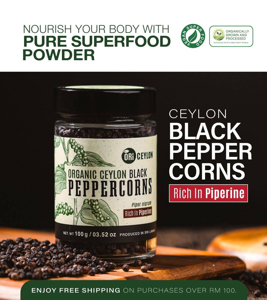 Bold flavor. Distinct Spiciness. | ORiCEYLON