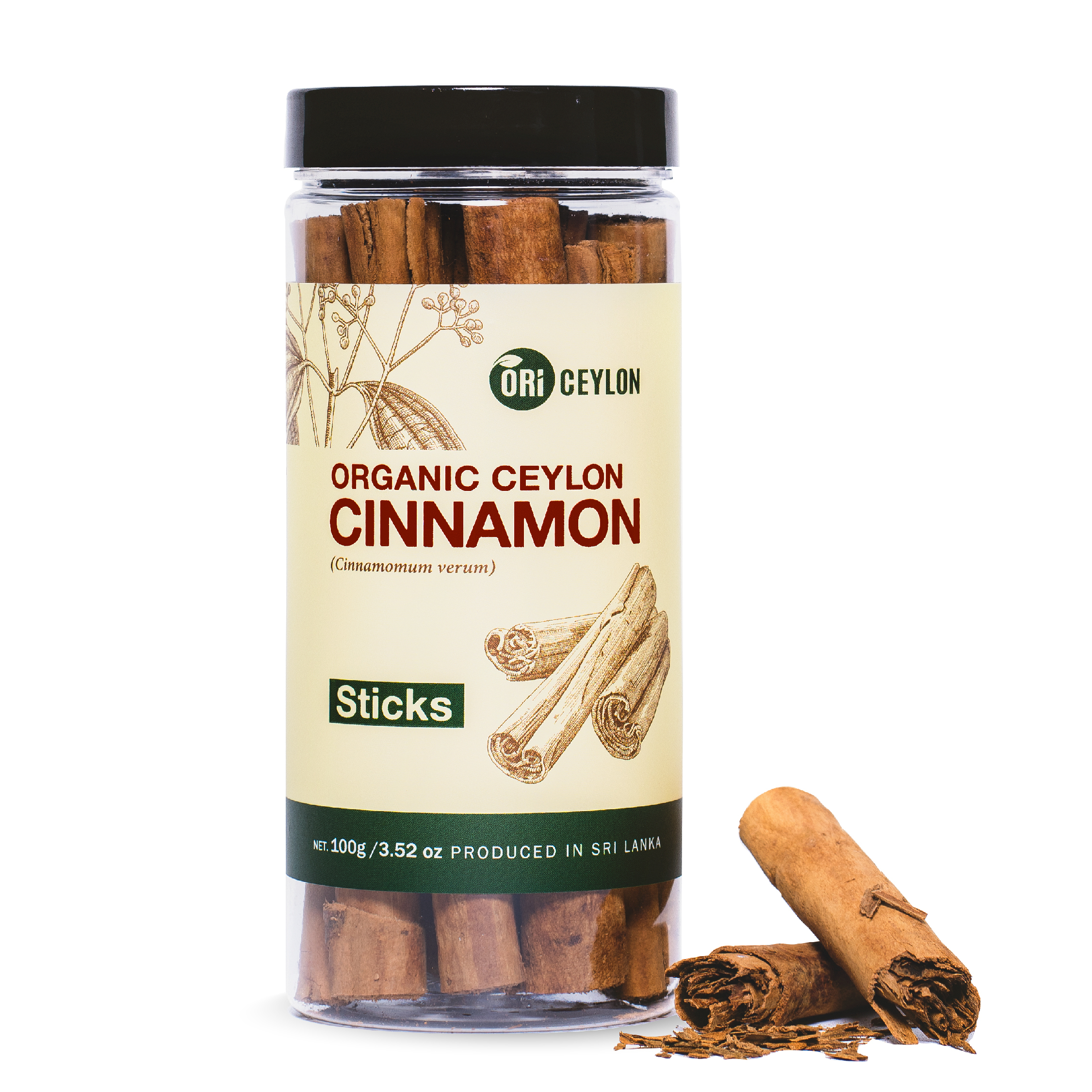 Oriceylon-organic-ceylon cinnamon sticks- kayu manis
