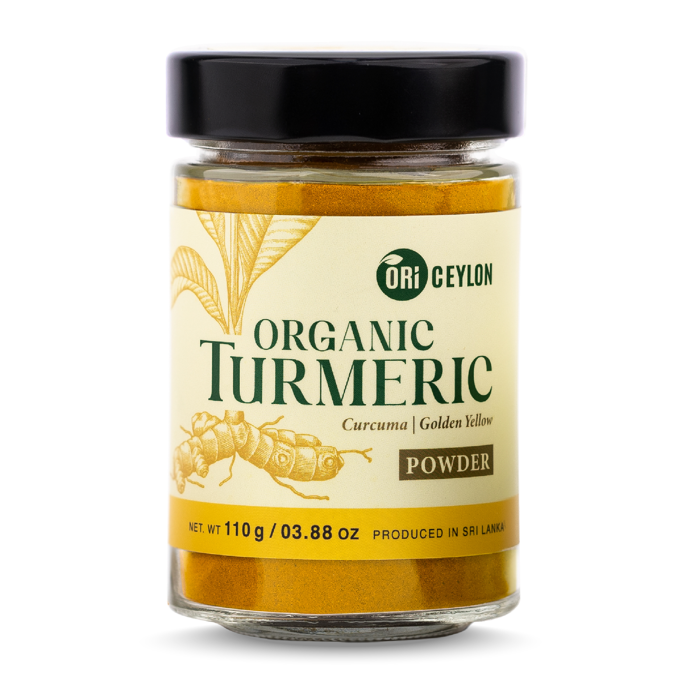 Oriceylon-organic-ceylon turmeric - serbuk kunyet