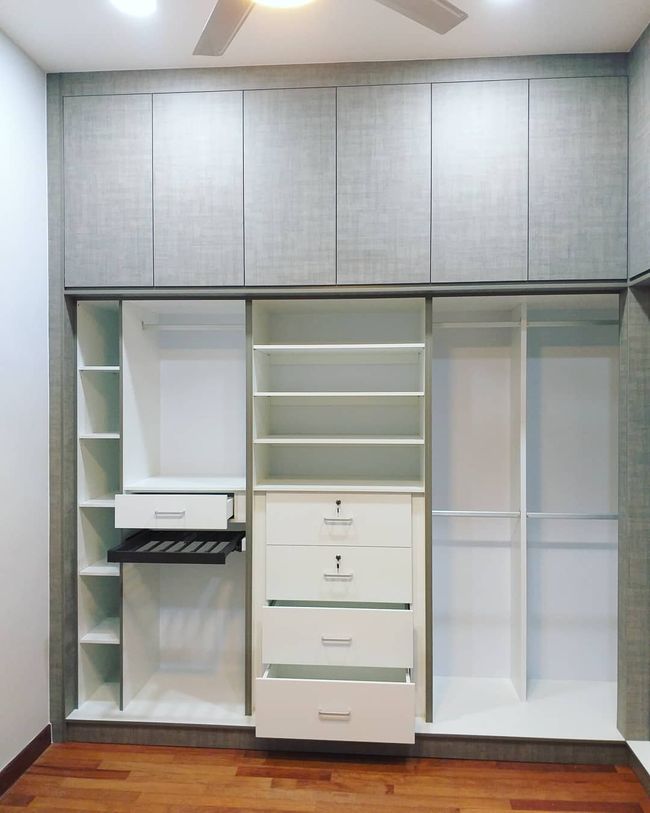 m.ideas.works | Have fun building cabinets with your loved one. - wardrobe