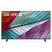 LG UR75 55 inch HDR10 4K Smart TV (2023), A front view of the LG UHD TV, 55UR7550PSC, thumbnail 1