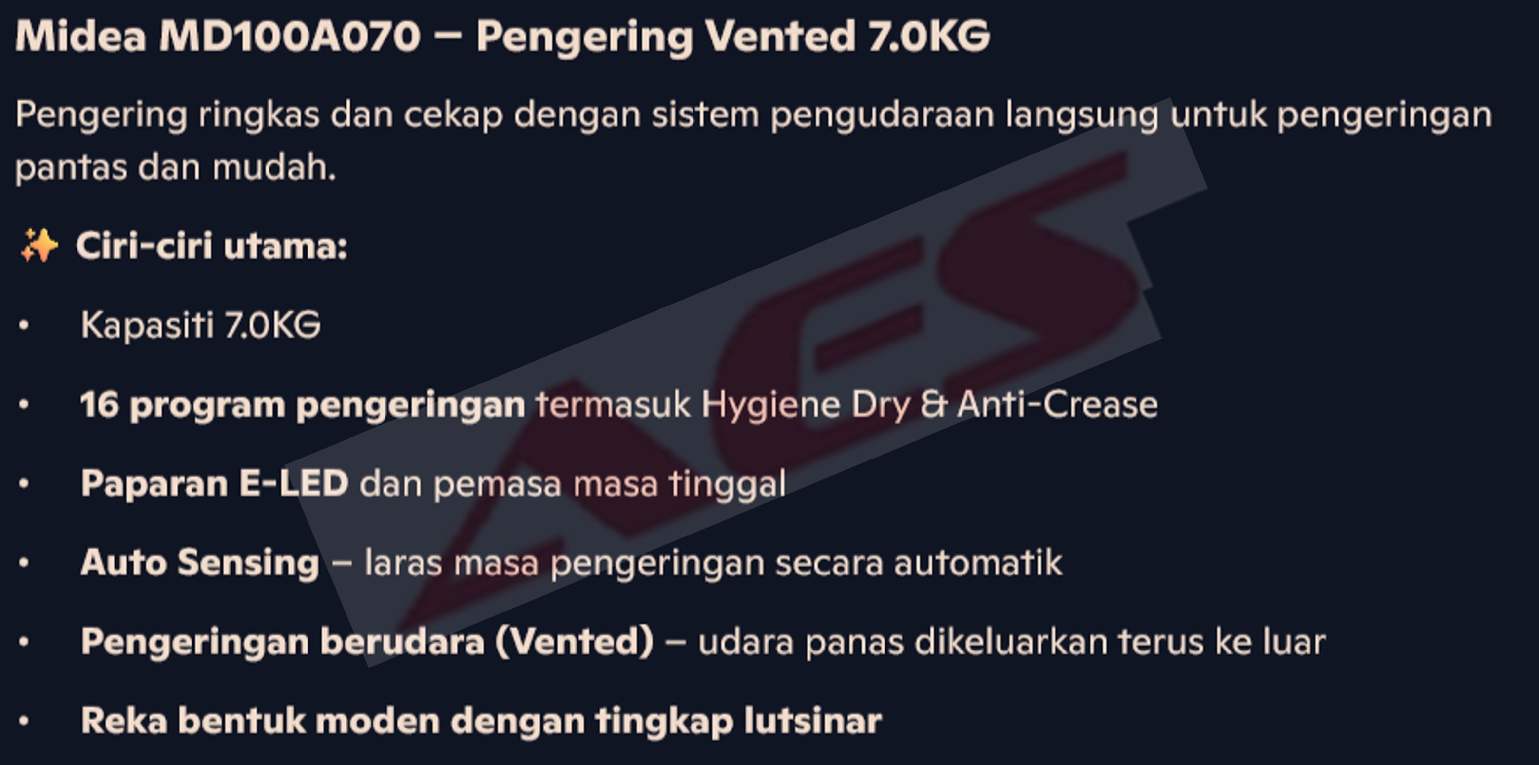 MD100A070 07