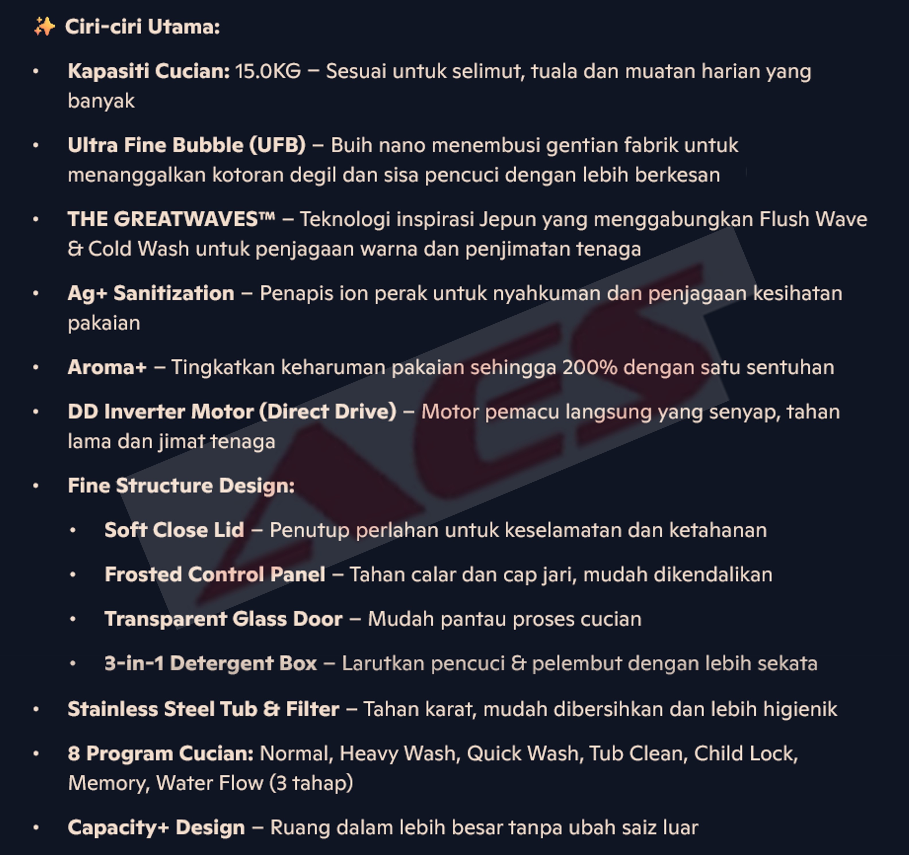 AW-T08DU1600LM(MK) 12