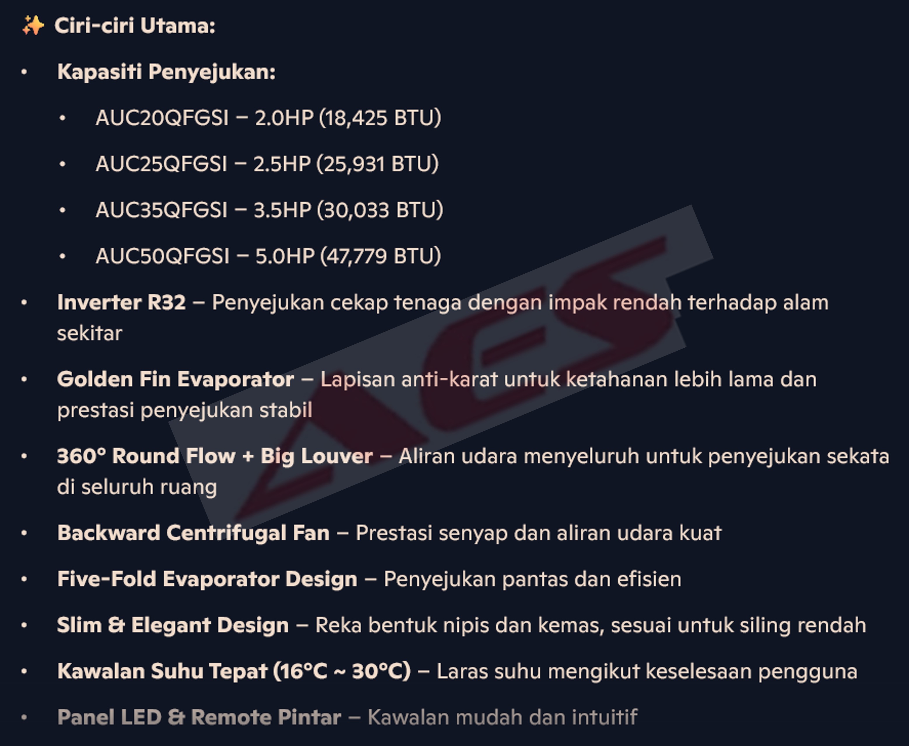 CAC QFGSI 10