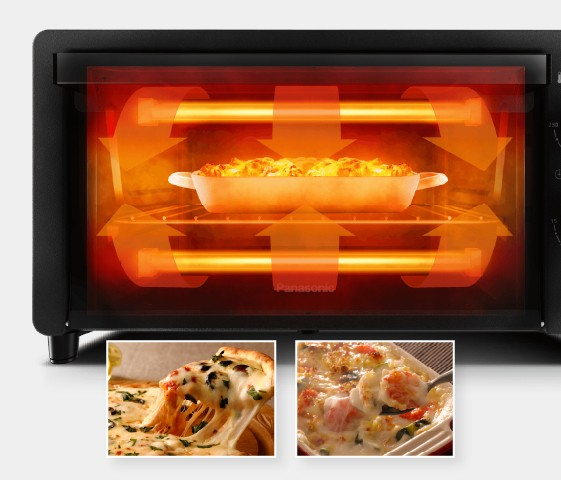 Upper and Lower Heaters to Maximize Cooking Results