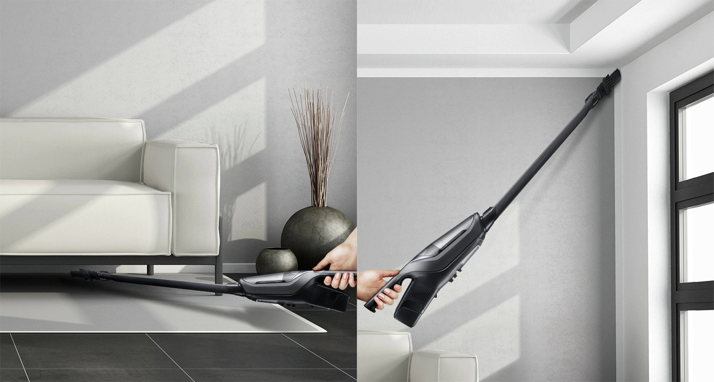 Easily clean more hard to reach areas