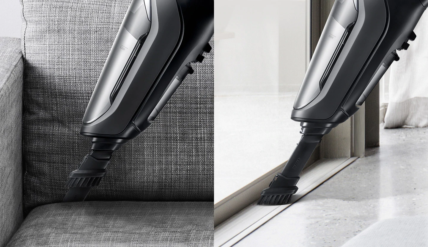 Easy to find & use built-in accessories