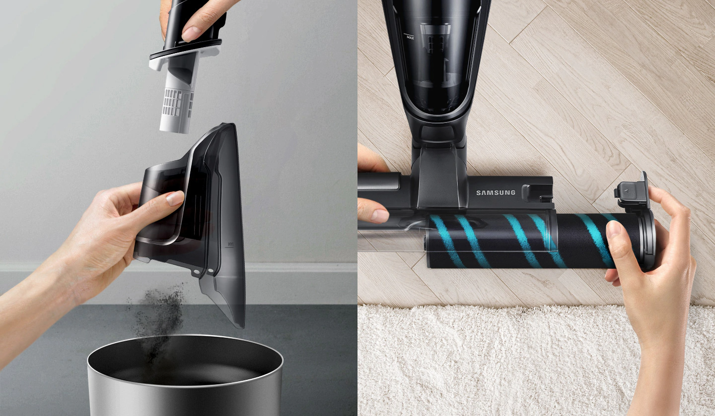 Easily & cleanly remove tangled hair