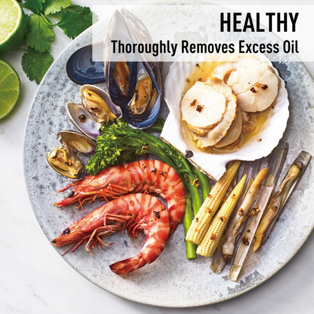 HEALTHY ― Thoroughly Removes Excess Oil