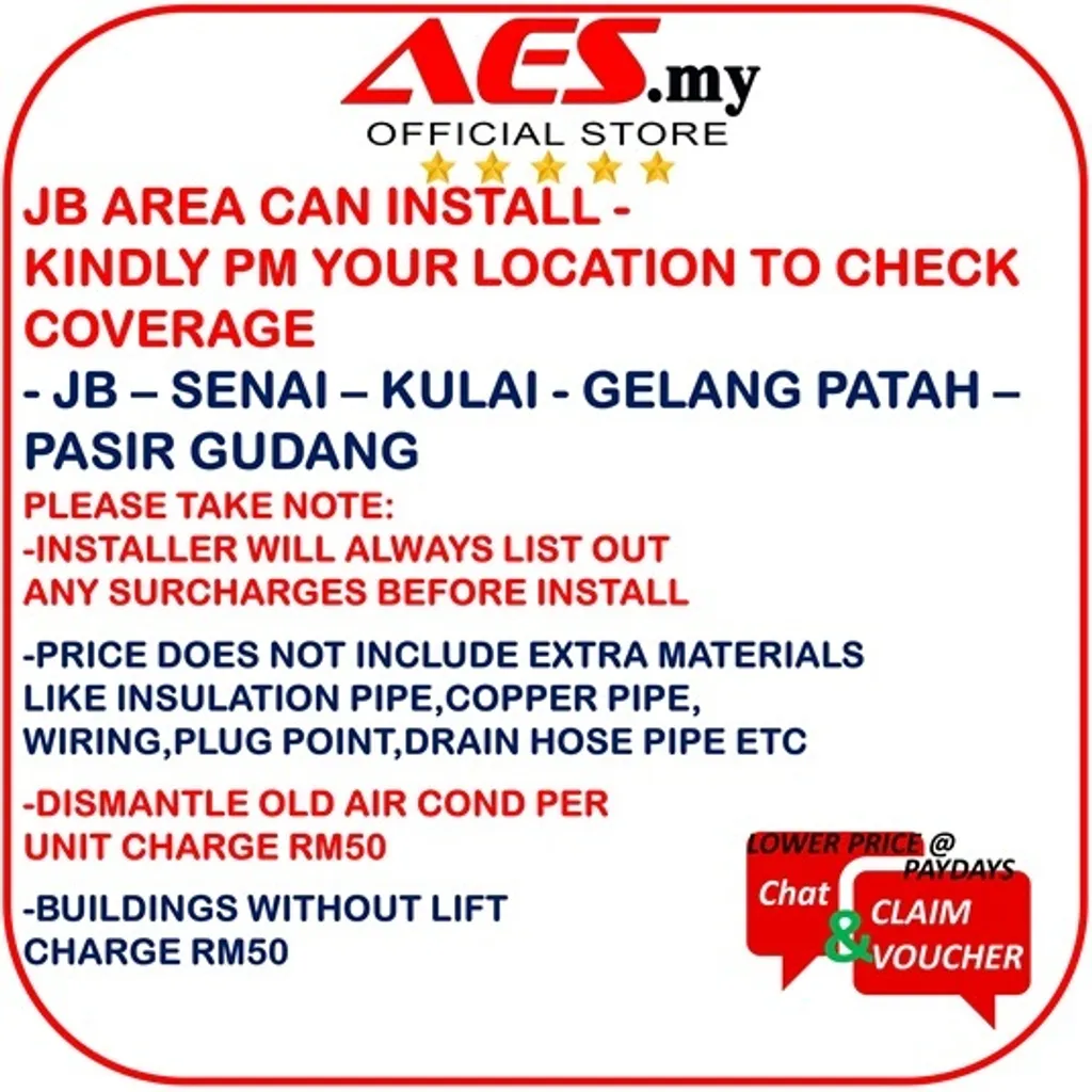 jb aircond install aesmy
