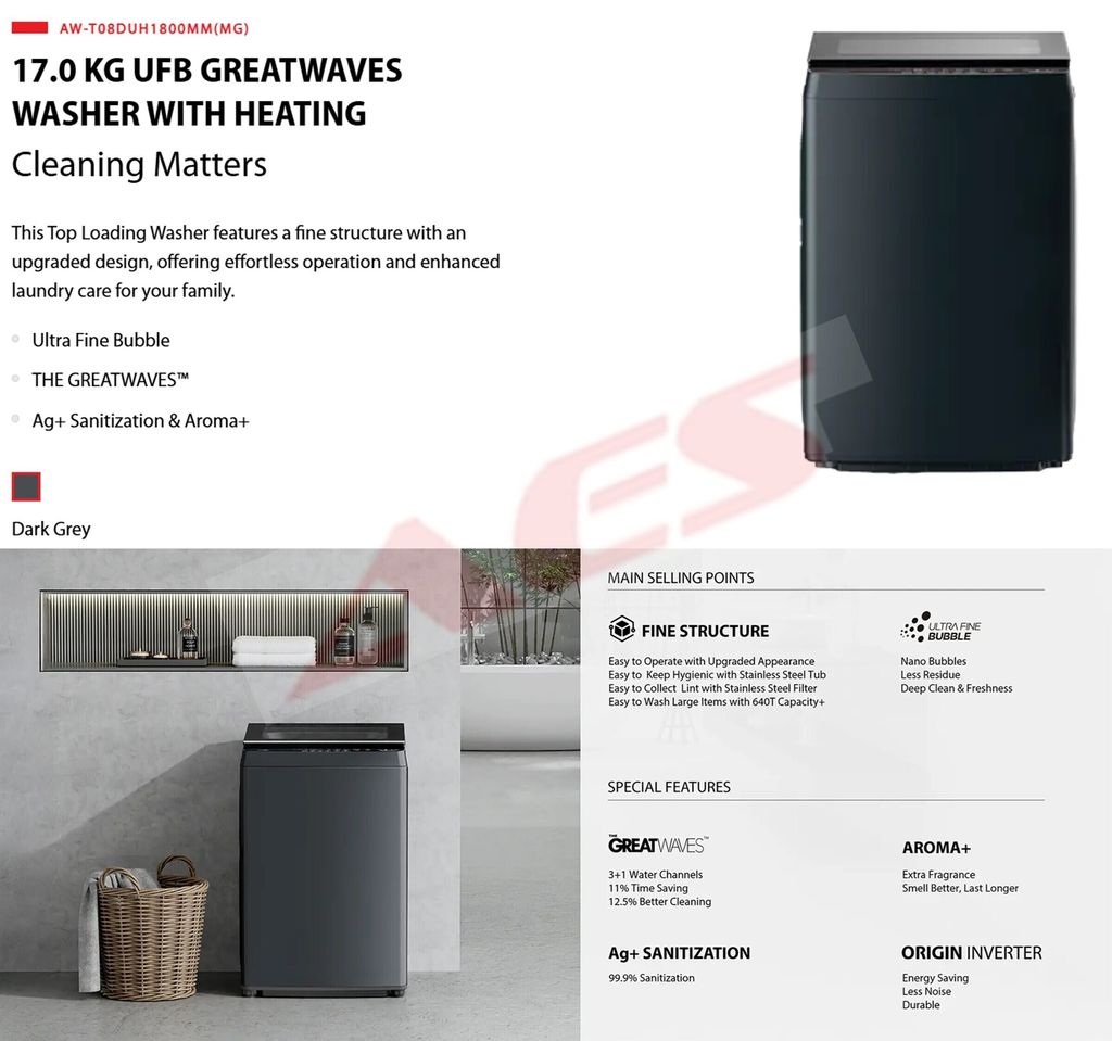 AW-T08DUH1800MM(MG) 05