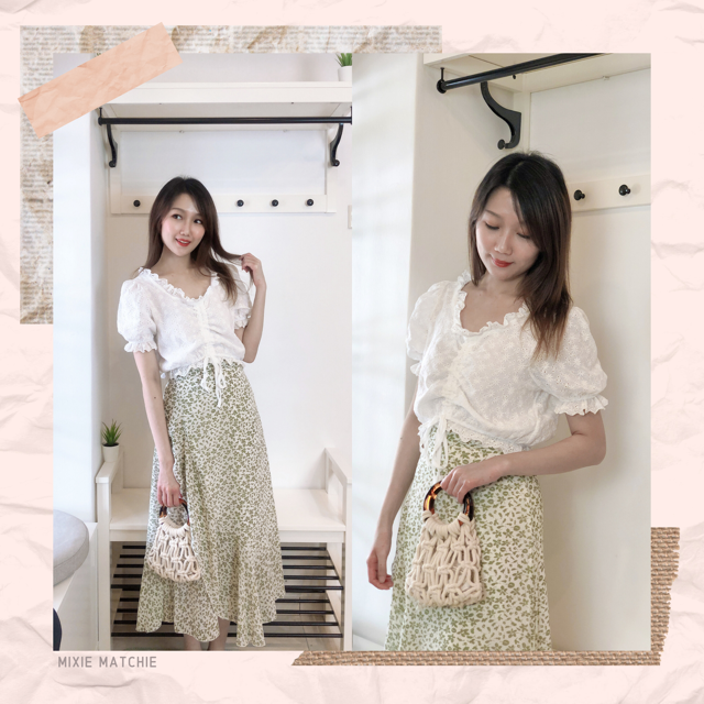 Mixie Matchie Lace Blouse 钩花蕾丝单品