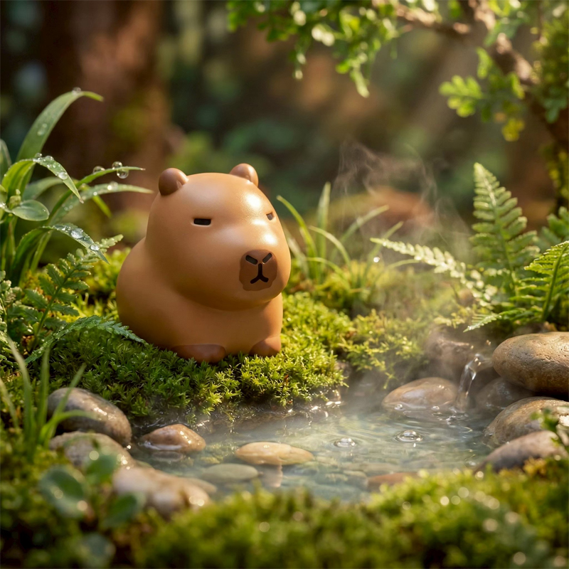 LINE_ALBUM_2025_卡皮巴拉沐浴球_森林秘境溫泉系列_情境圖_260203_2(800)