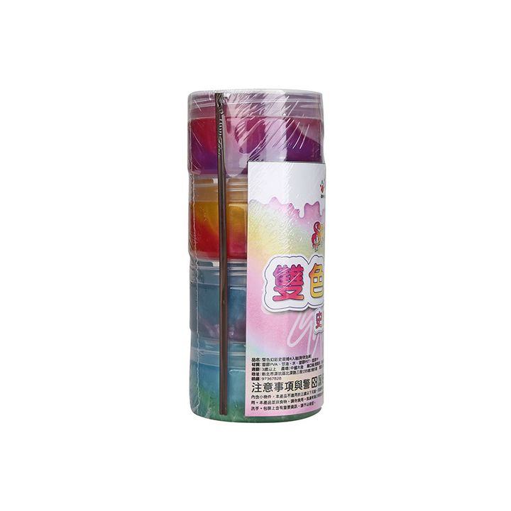227-191A 雙色幻彩史萊姆4入組(附吹泡棒)_2官網800