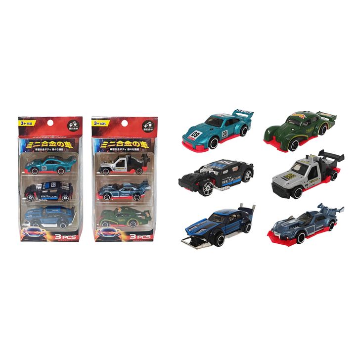 243-345 迷你合金車3入組-競速跑車_5(800)