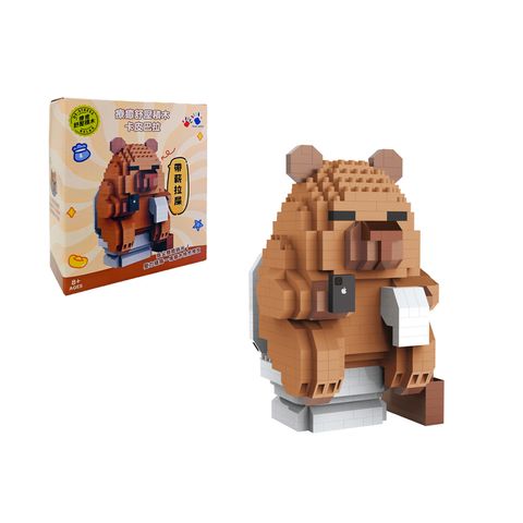 NG0311-002 療癒舒壓積木-卡皮巴拉帶薪拉屎-4(800)