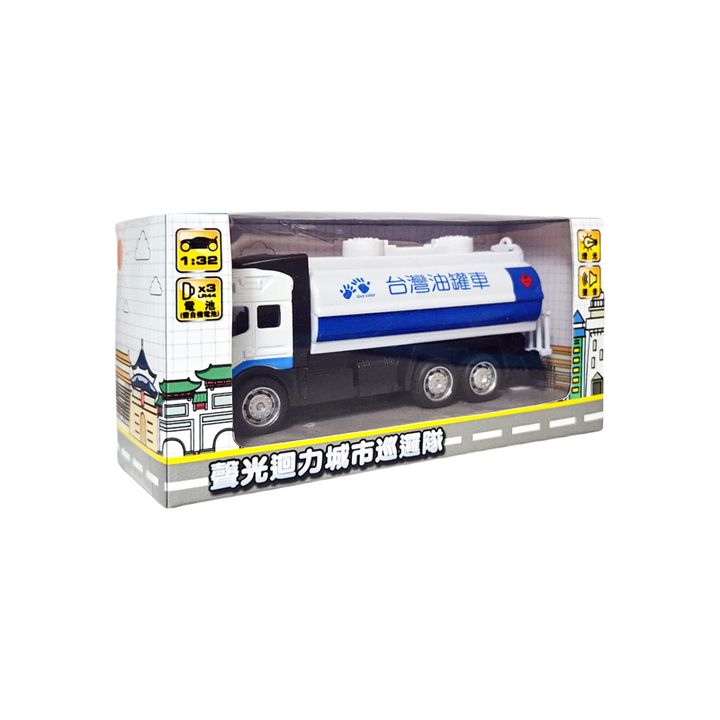 915-013 聲光迴力車-台灣油灌車-1(800)