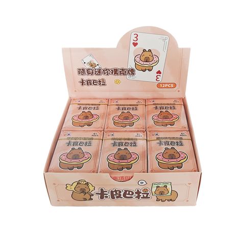 NG0379-001 隨身迷你撲克牌-卡皮巴拉_1(800)
