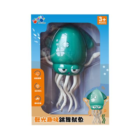 EA0464-002B 聲光趣味跳舞魷魚-綠-1(800)