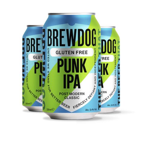 BrewDog Punk IPA (Gluten Free 24 x 330 ml Cans, BB: 09/06/24) – GOOD ...