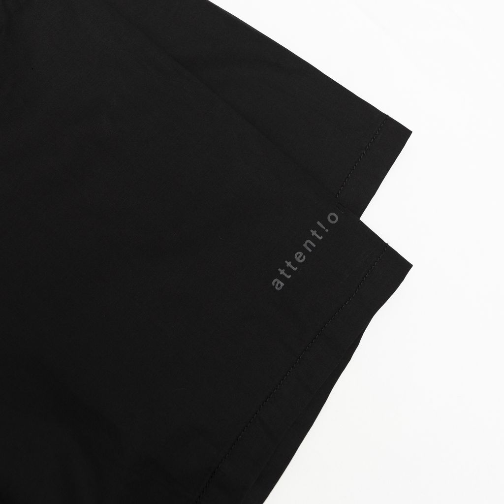 Attn Woven T-Shirt Black