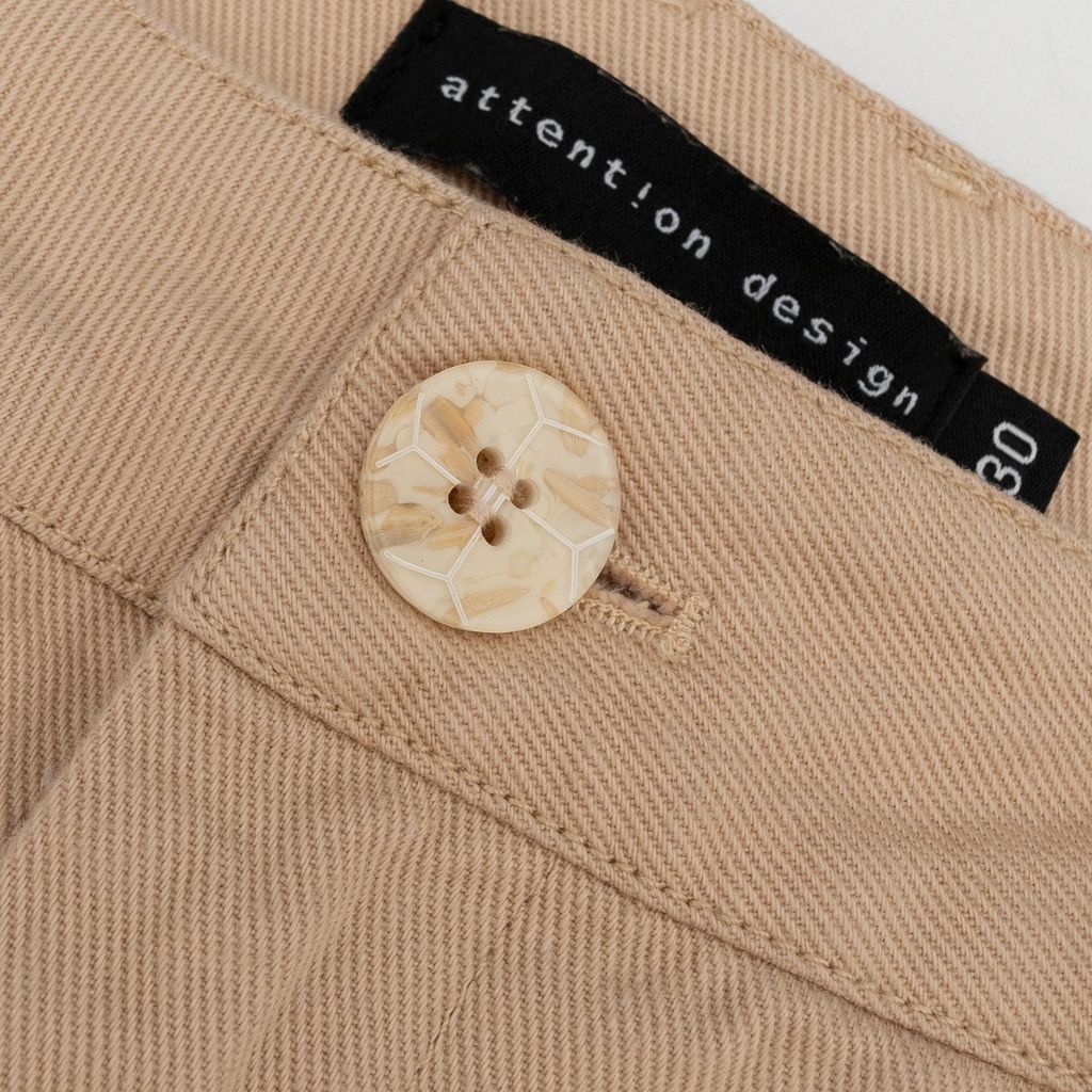 Attn Cropped Jeans Beige