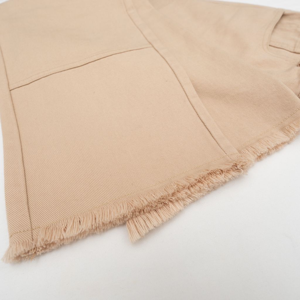 Attn Cropped Jeans Beige