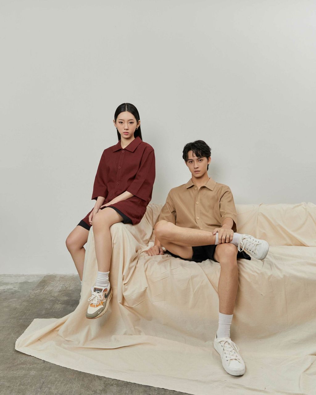 Attn Patch Pocket Shirt Brown