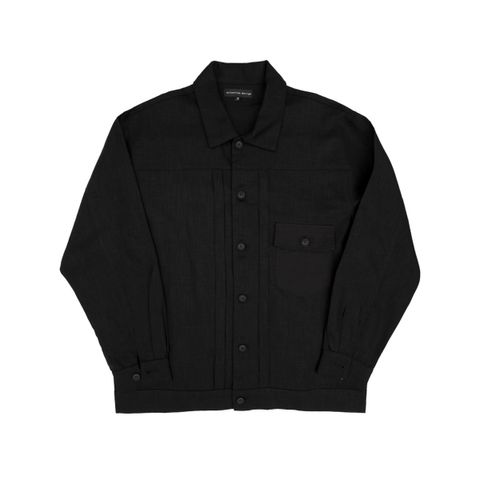 Attn Cotton Linen Trucker Jacket