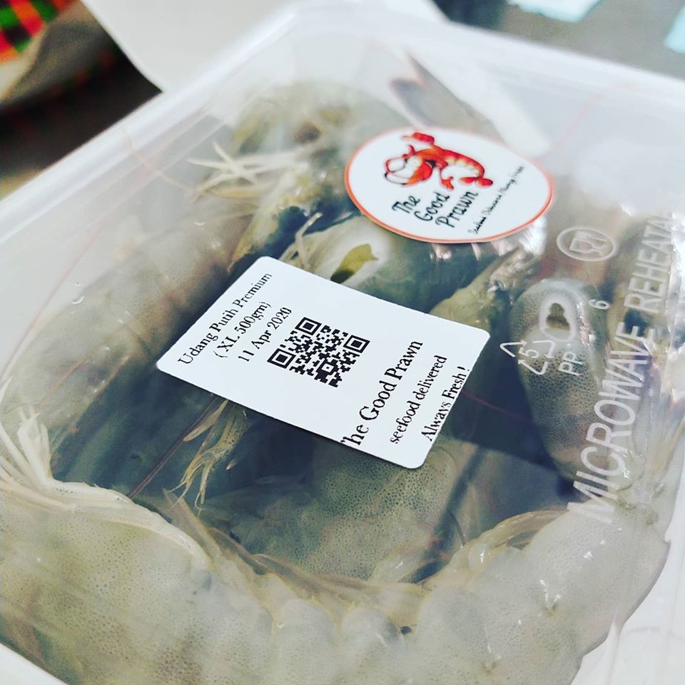 It all started with 7kg of white prawns...
