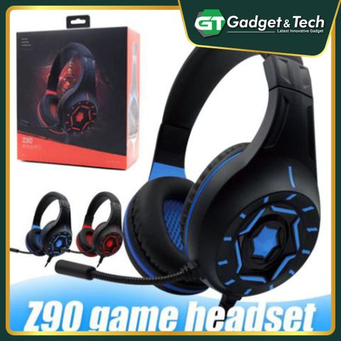 KOMC Z90 High Quality Gaming Headset Double Bass Noise Isolation with Mic –  GT Gadget & Tech