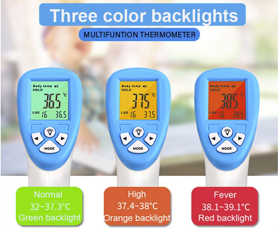 Termometer Online Shop | Three Color Backlights