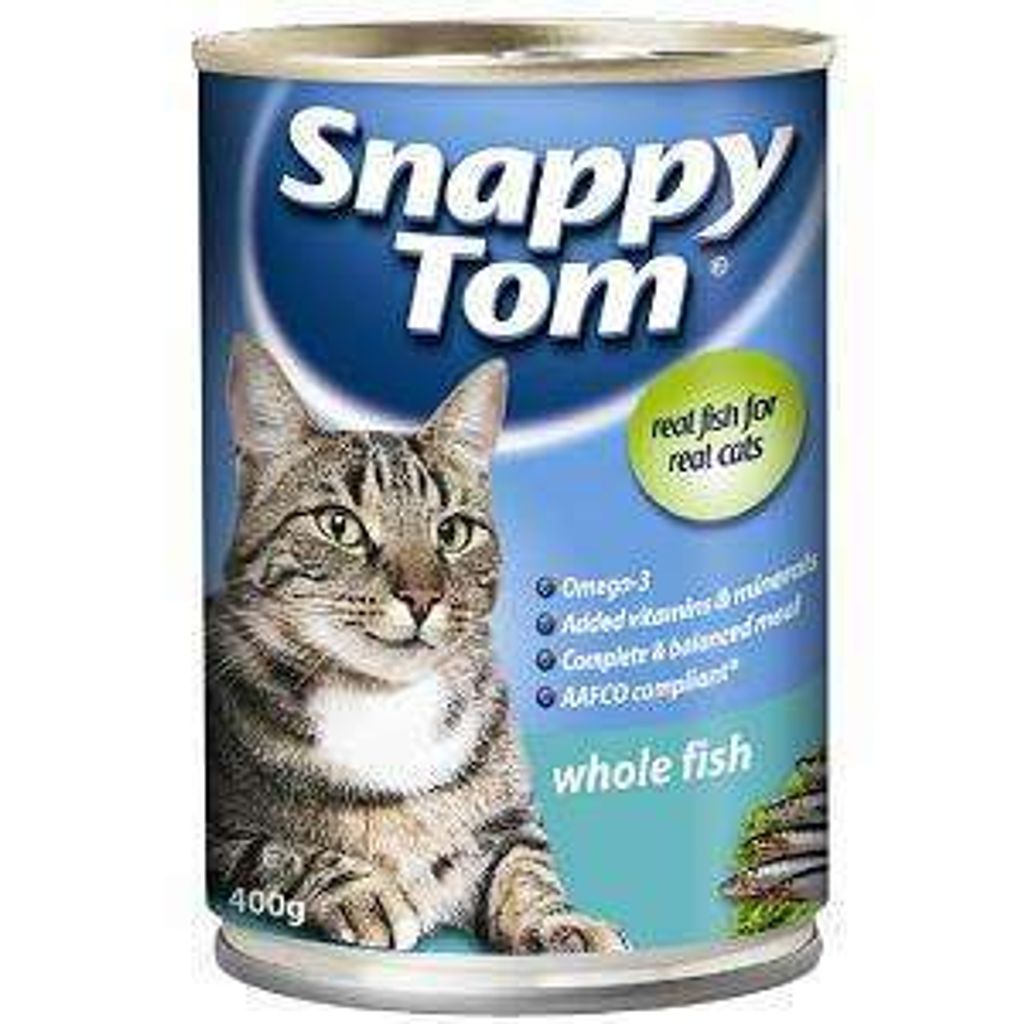 SNAPPY TOM CAT FOOD 400g D’ One Mart