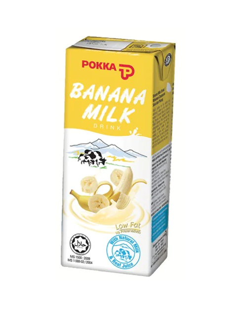 pokka banana milk 250ml