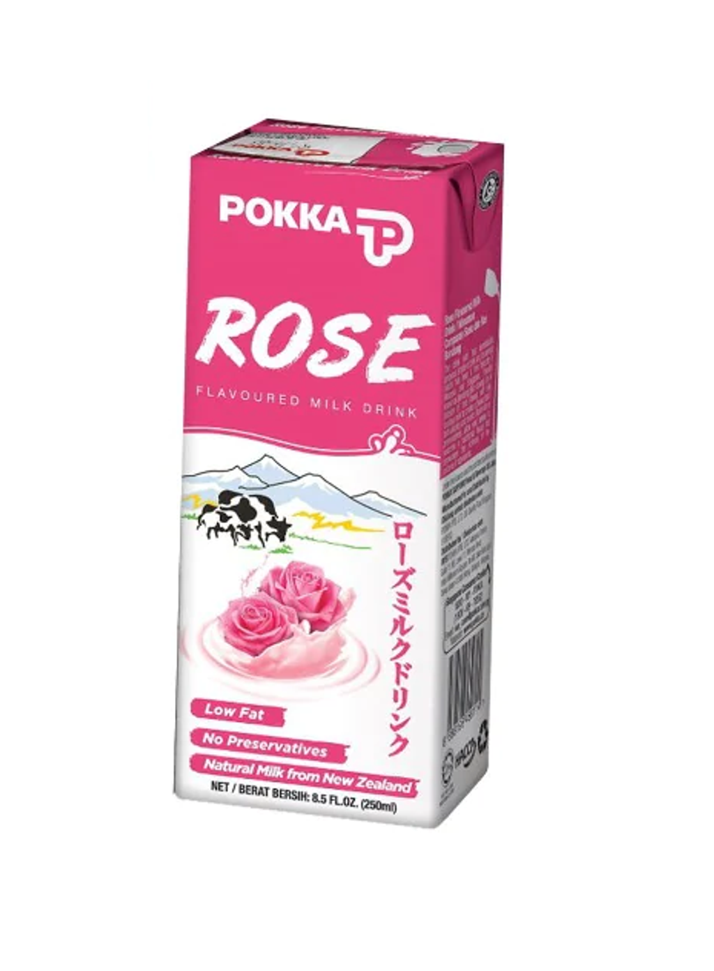 pokka rose milk 250ml