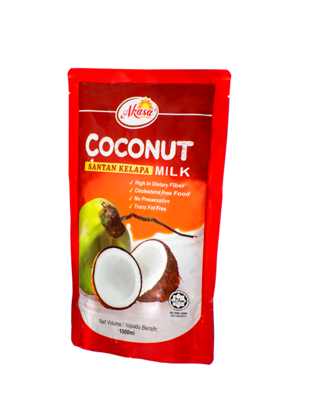 akasa coconut cream 1L