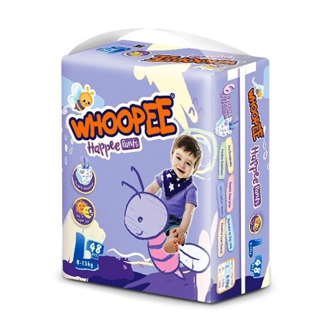 SS Whoopee Pants Diapers L48