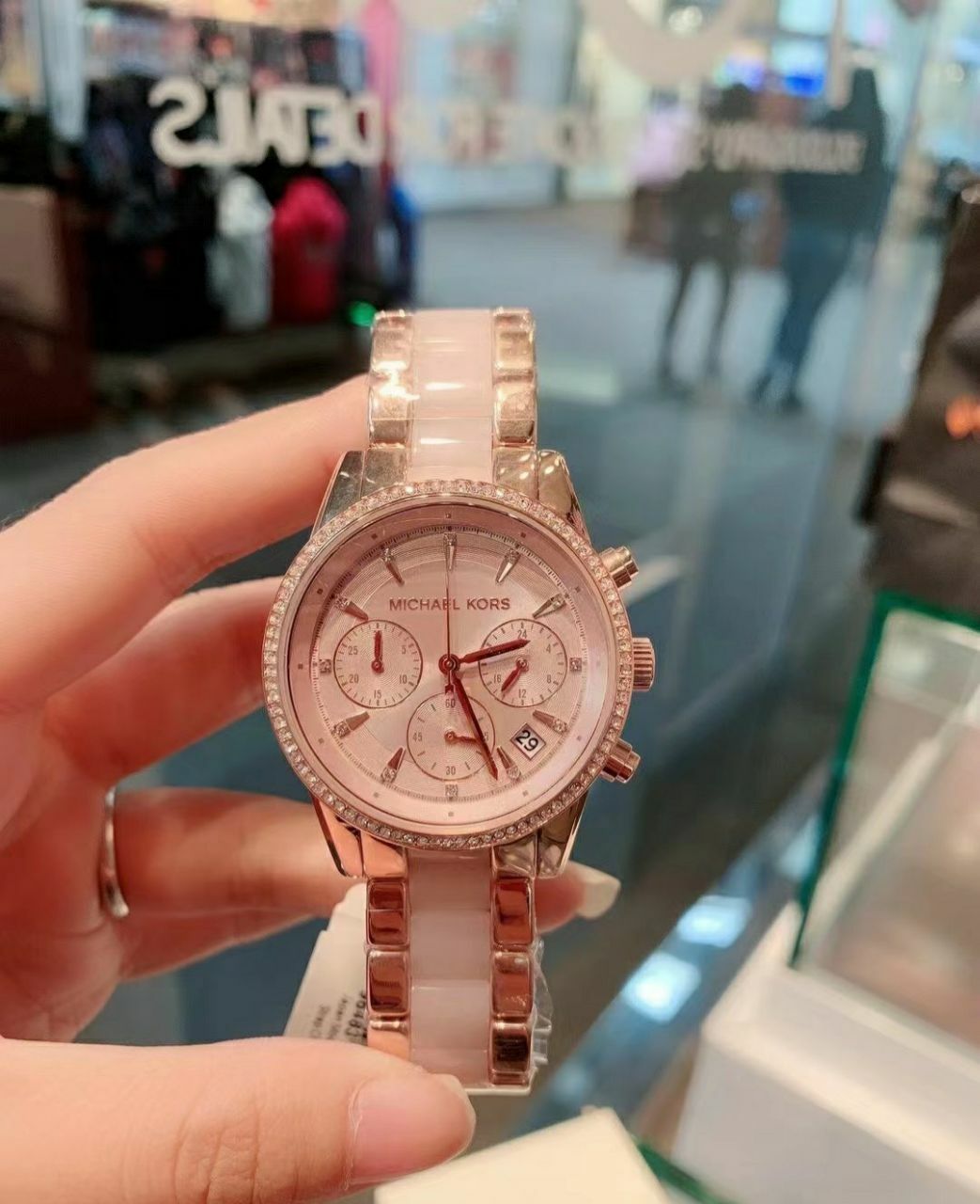 MICHAEL KORS RITZ QUARTZ CHRONOGRAPH 