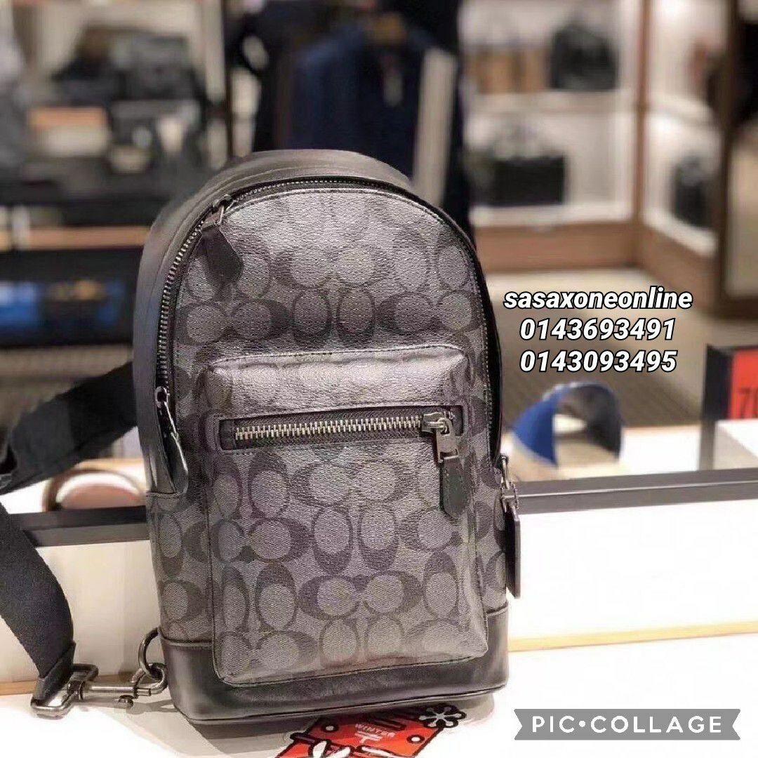 coach graham pack brown