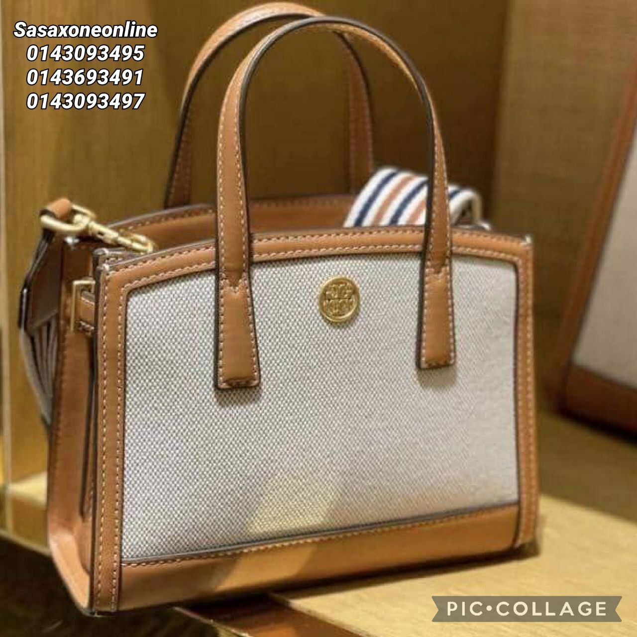 tory burch walker canvas