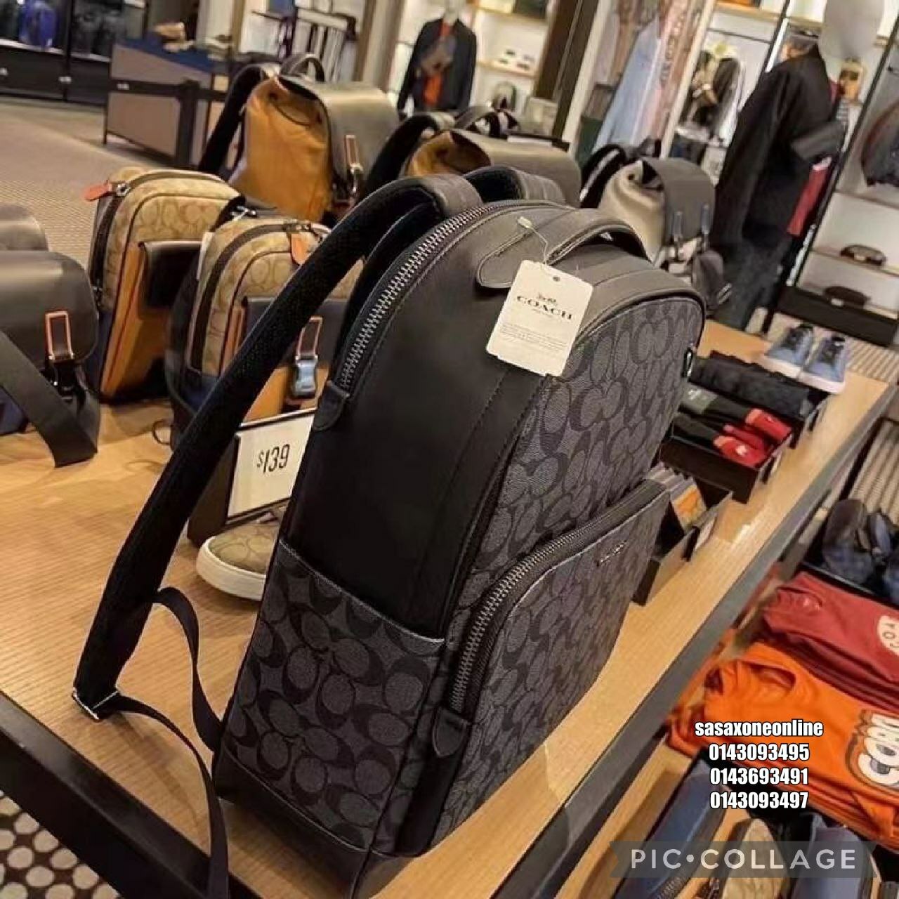 Graham Backpack In Signature Canvas 