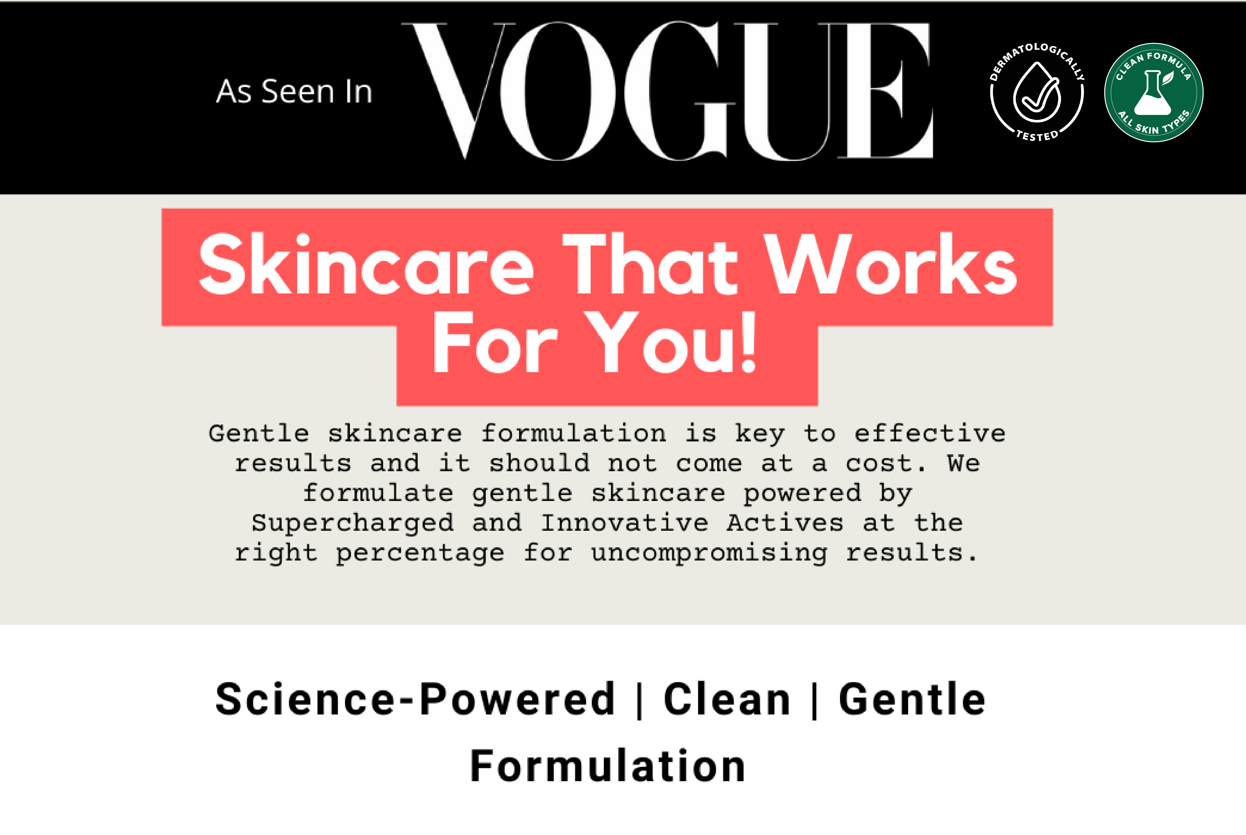  | Hollaface  | Clean Gentle High Performance Skincare