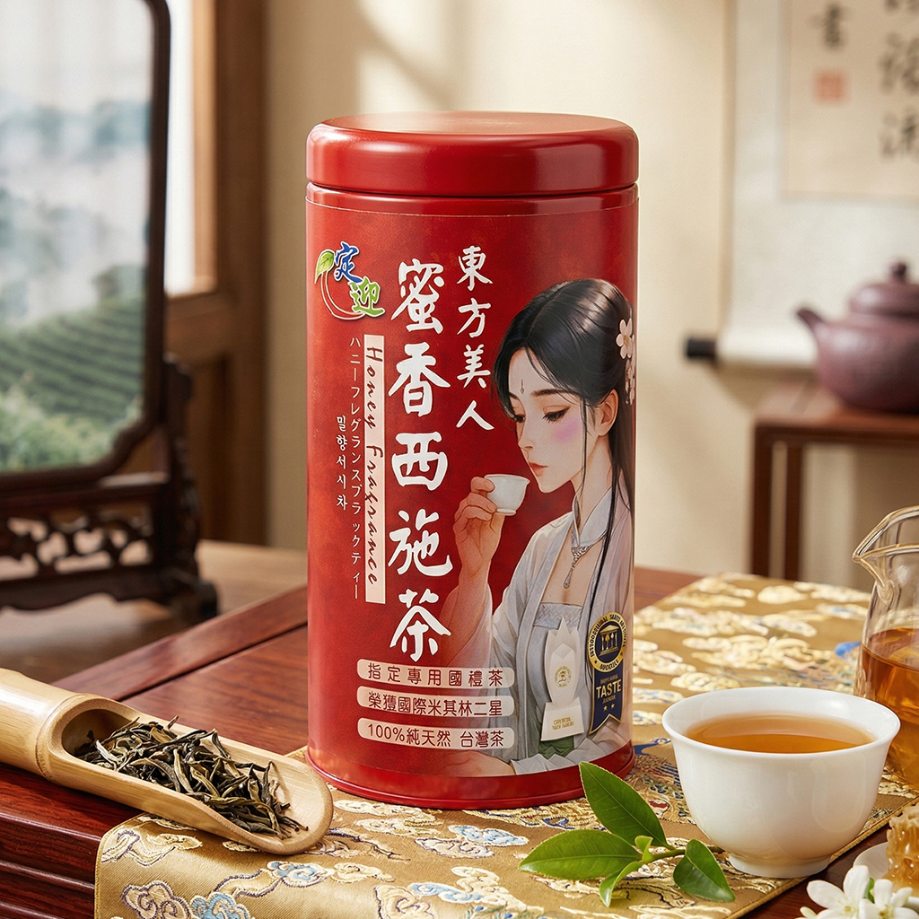 鐵罐系列_東方美人蜜香西施茶