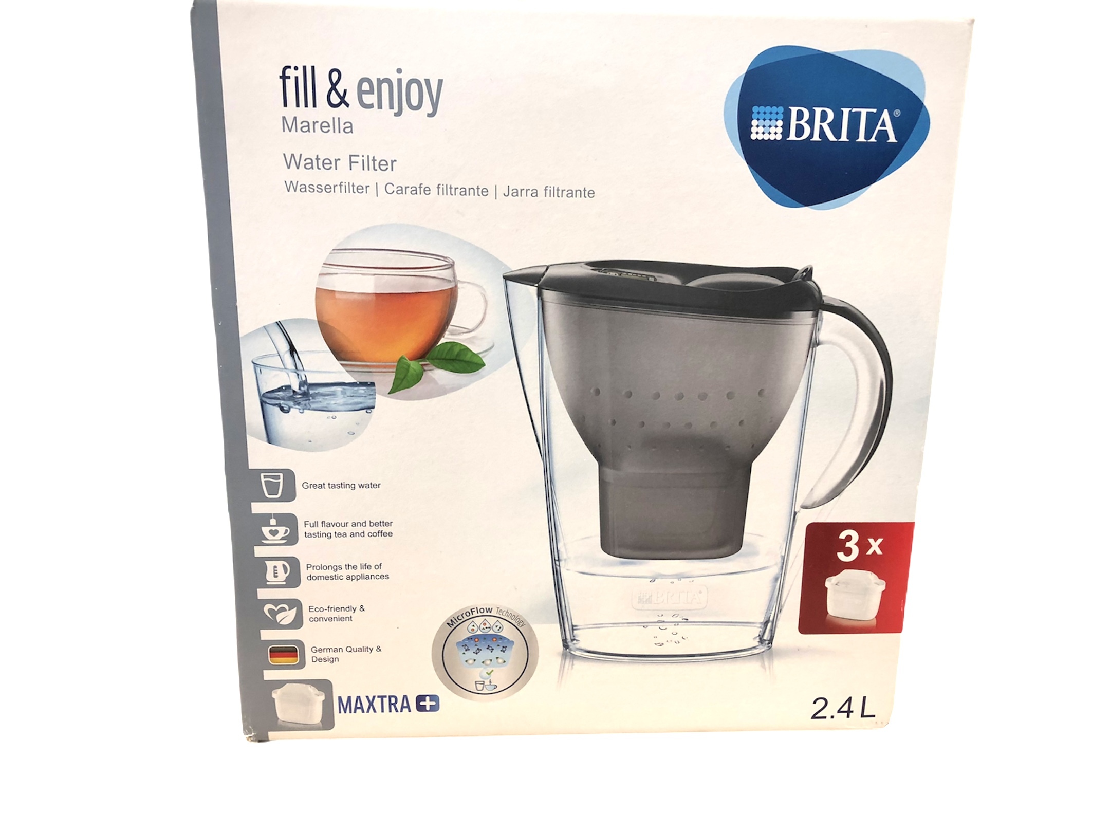 Brita Marella water filter jug 2.4L – Mamaleya Home