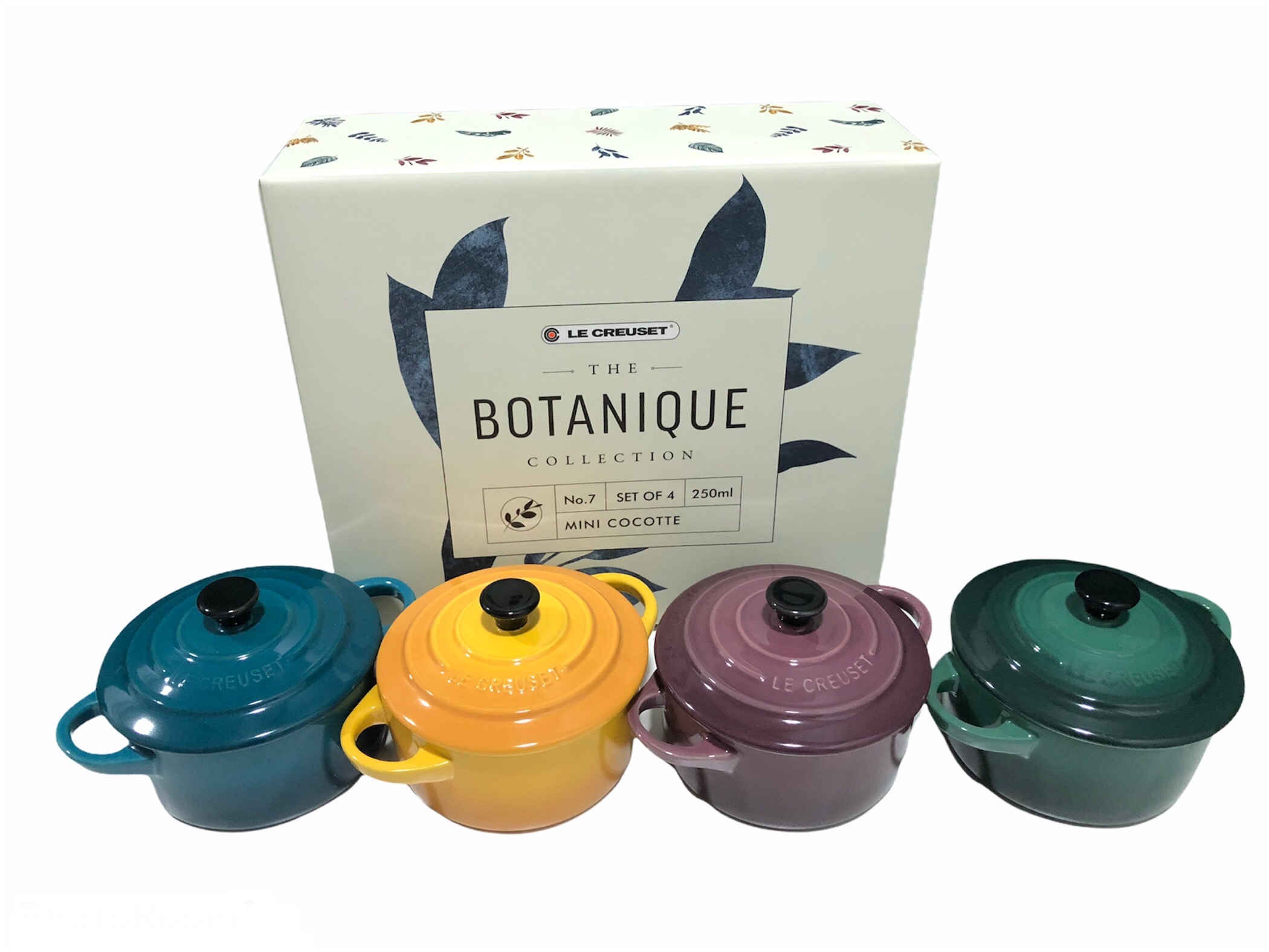 Le Creuset Botanique Collection Mini Cocotte Set of 4 – Mamaleya